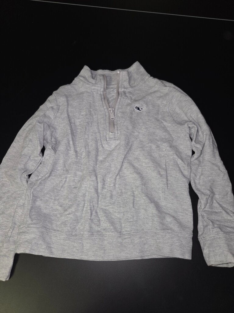 Grey Zip-Up Sweatshirt