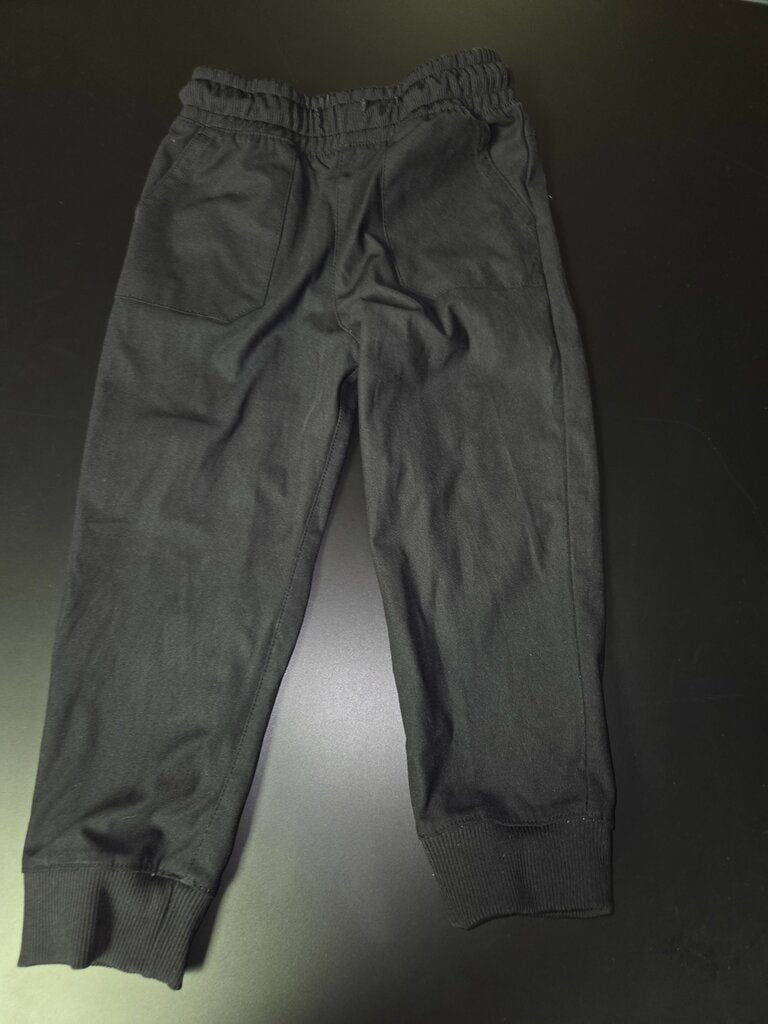 Black Elastic Waist Pants