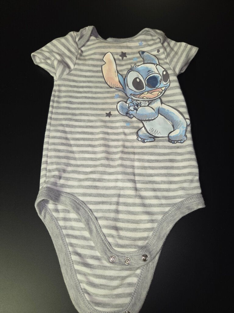 Stitch Striped Baby Bodysuit