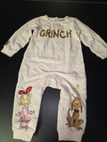 Grinch Themed Infant Outfit