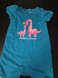 Mommy Loves Me Dinosaur Bodysuit