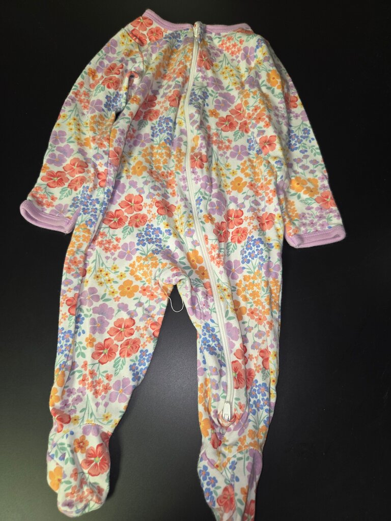 Floral Print Baby Sleep Suit
