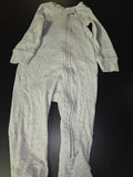 Gray Infant Sleepsuit with Zipper