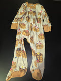 Pancake Print Baby Onesie