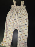 Rainbow Print Baby Romper