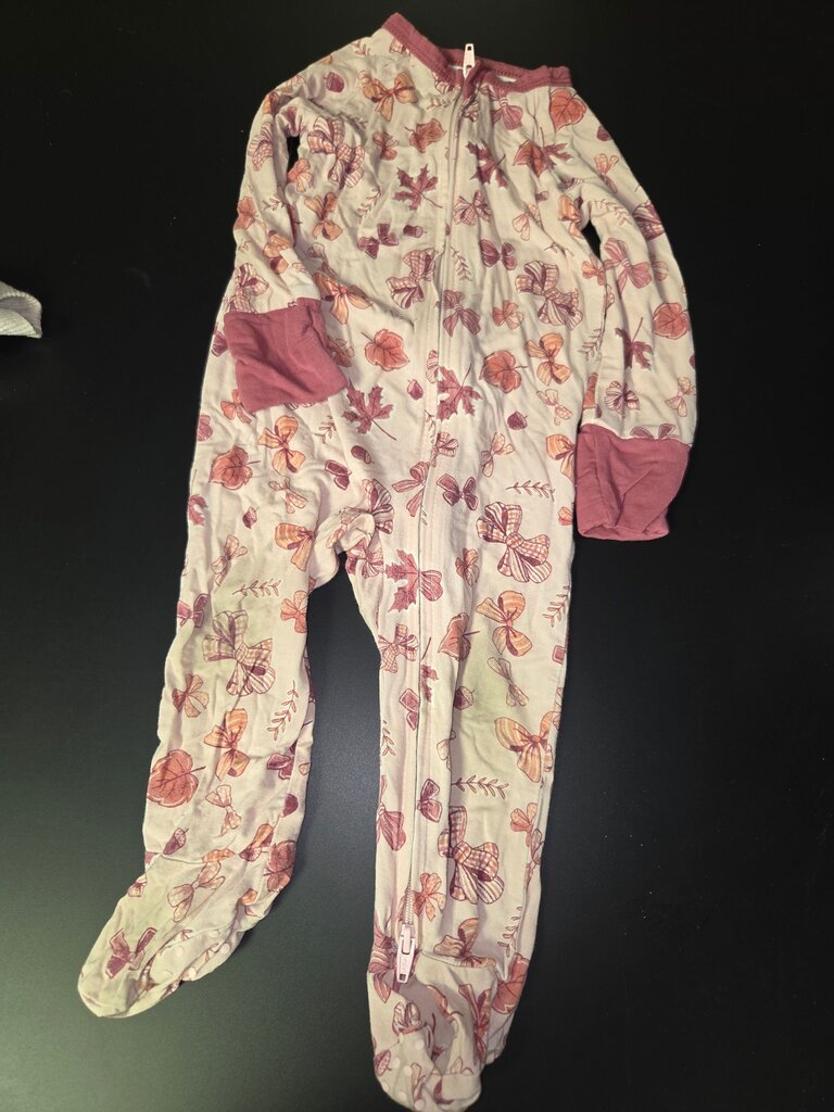 Toddler Floral Print Zip-Up Jumpsuit