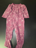 Floral Patterned Baby Onesie