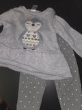 Penguin Print Baby Outfit