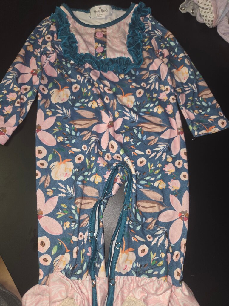 Floral Print Baby Dress