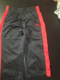 Under Armour Boys' Black and Red Athletic Pants