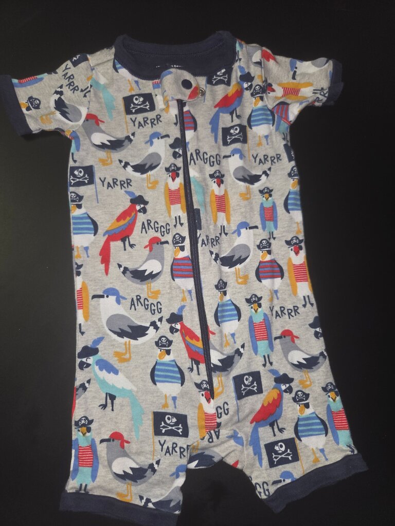 Pirate-Themed Toddler Romper
