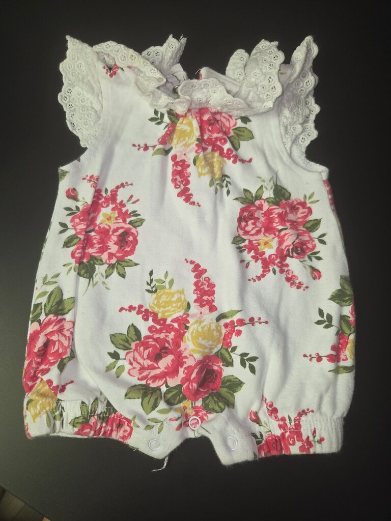 Floral Baby Romper