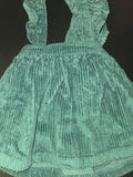 Teal Corduroy Dress