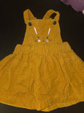 Girls' Rabbit Dress Overall