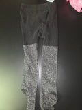 Black and Silver Toddler Tights