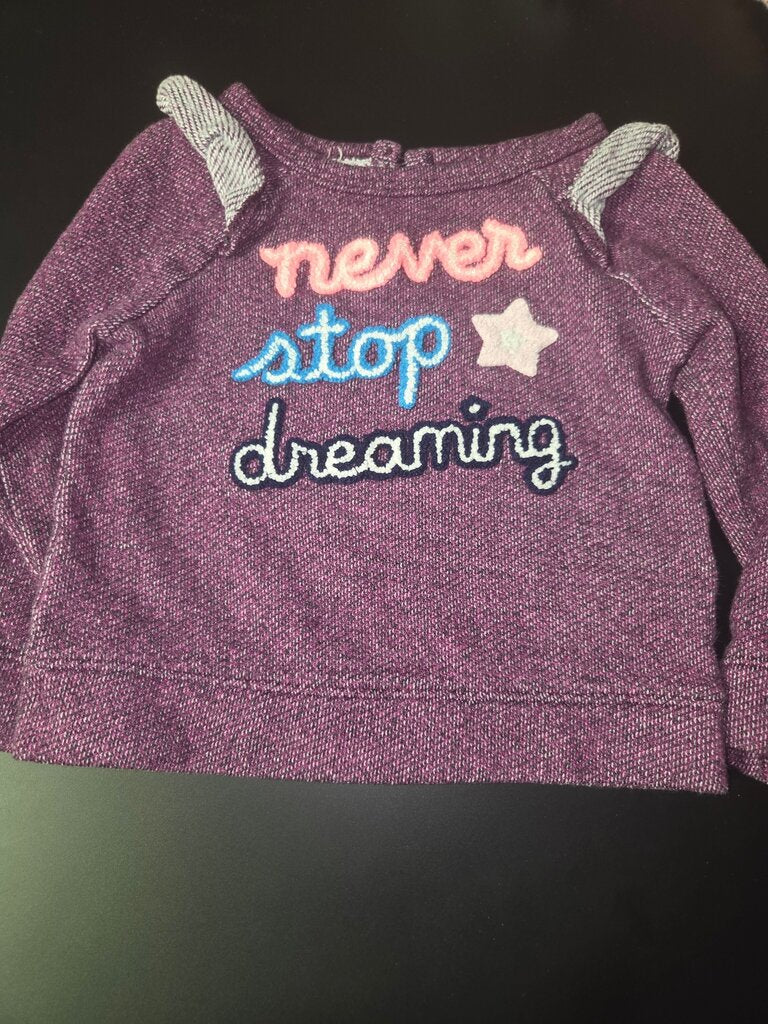 Never Stop Dreaming Sweatshirt