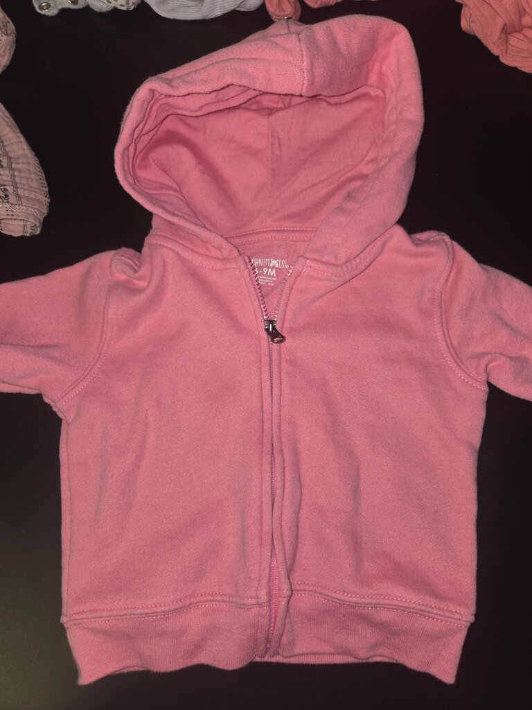 Pink Zip-Up Hoodie for Infants