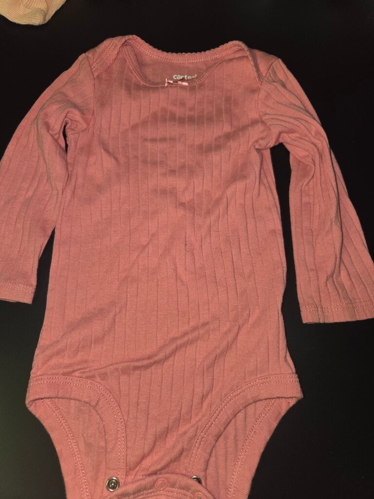 Carter's Long Sleeve Ribbed Bodysuit