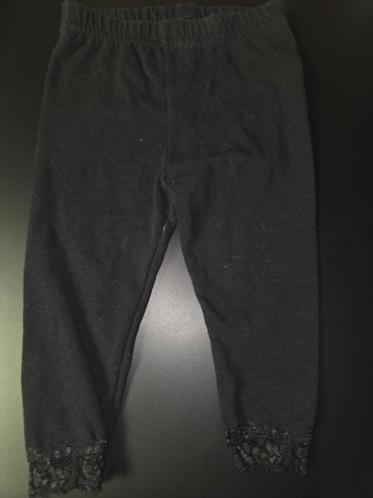 Black Lace Leggings for Girls