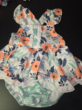 Floral Infant Romper Dress