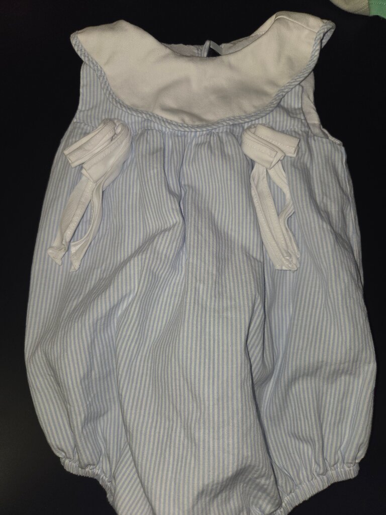 Baby Boy Striped Romper
