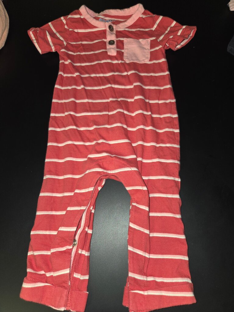 Striped Infant Romper