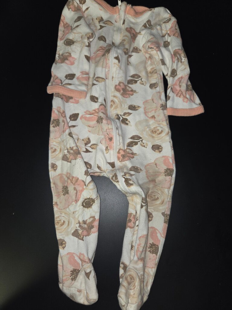 Floral Baby Girls Pajamas