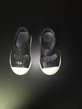Black Slip-On Kids Shoes