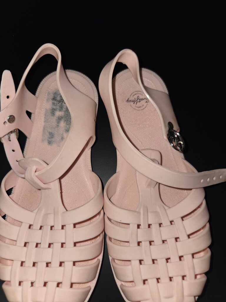 Pink Jelly Sandals
