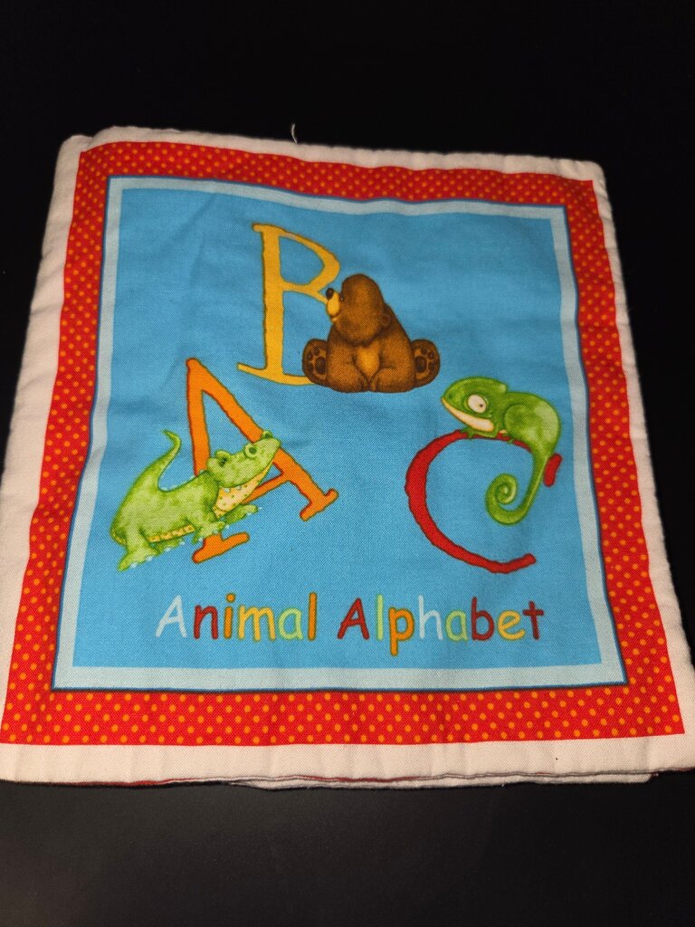Animal Alphabet Cloth Book
