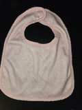 Pink Polka Dot Baby Bib