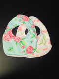 Set of Floral Baby Bibs