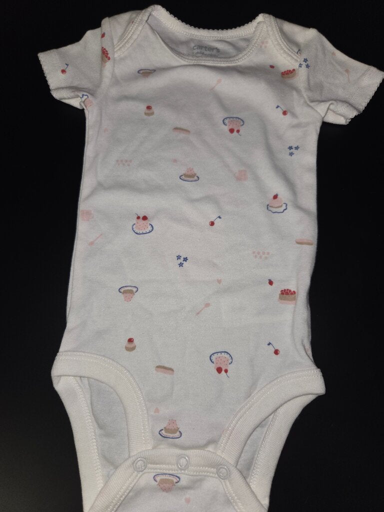 Carter's Baby Girls Ice Cream Print Bodysuit