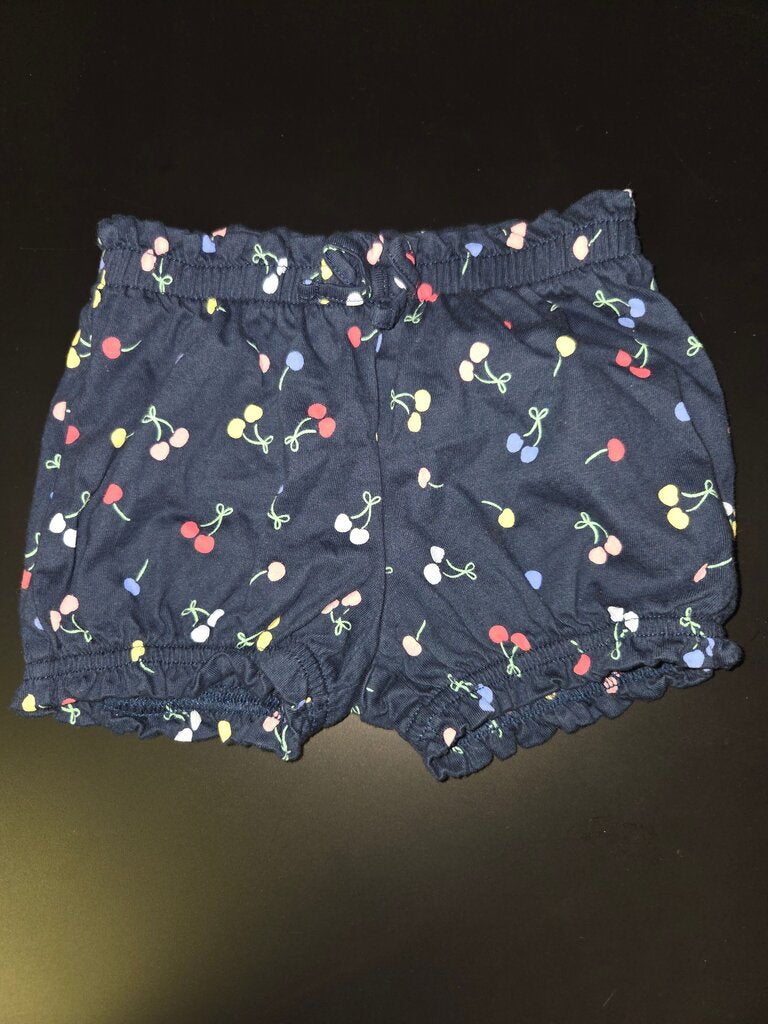 Cherry Print Baby Bloomer Shorts