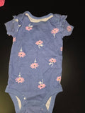 Baby Girl Floral Onesie