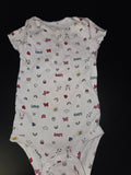 Cute Love Print Baby Bodysuit