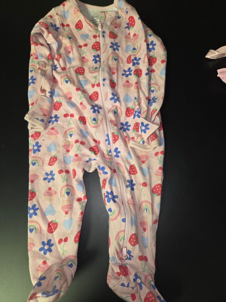Colorful Baby Sleep Suit with Zipper