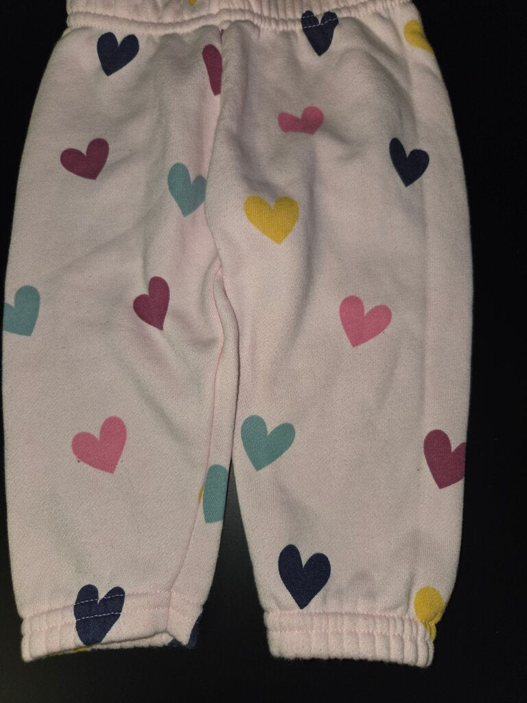 Girls' Heart Patterned Pants