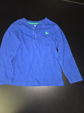 Boys Long Sleeve Blue Shirt