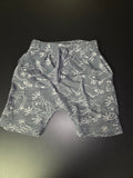 Boys' Gray Frog Print Shorts