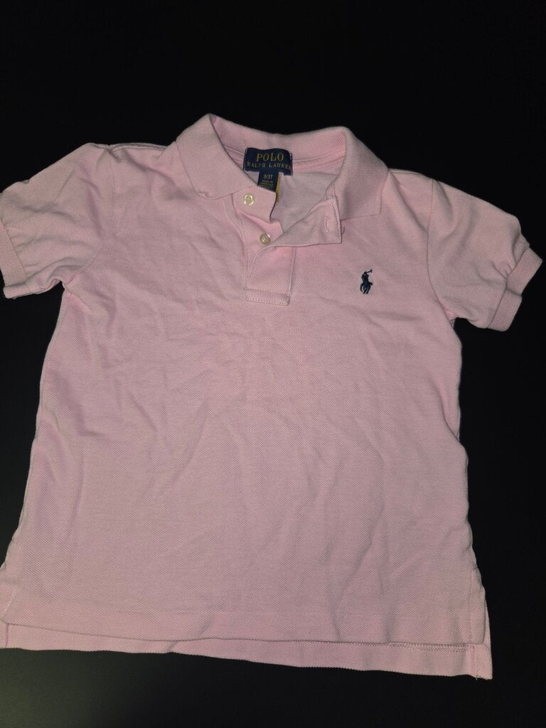 Polo Ralph Lauren Pink Short Sleeve Polo Shirt