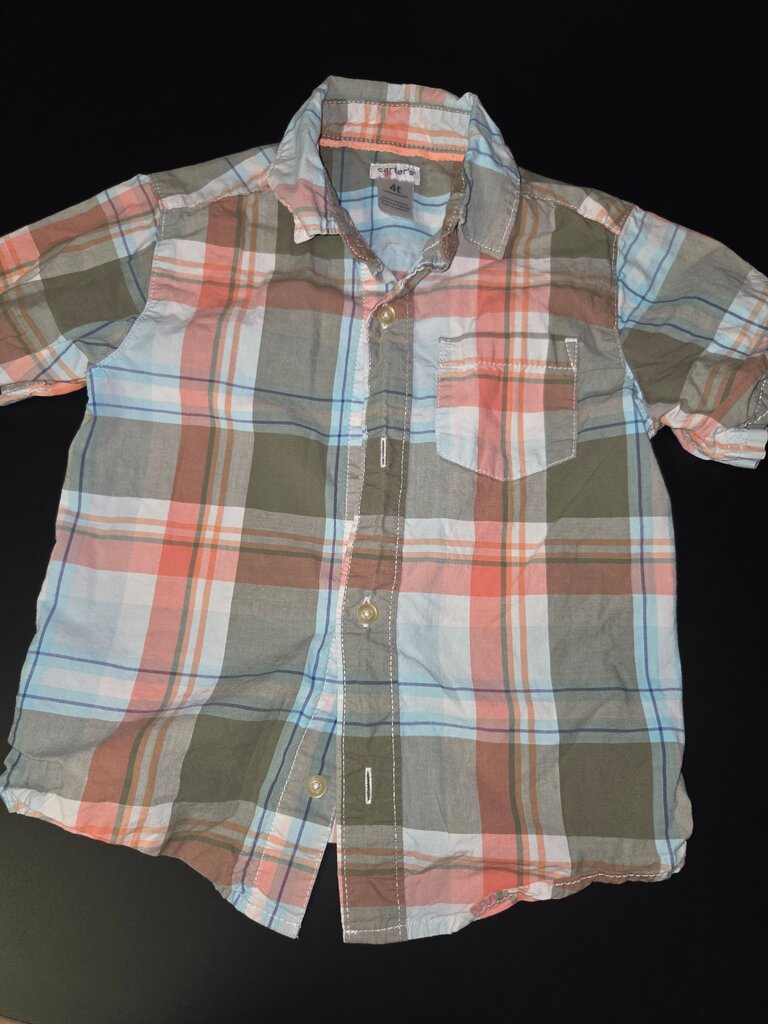 Carter's Plaid Short Sleeve Shirt