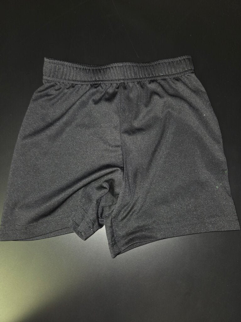 Boys Black Athletic Shorts