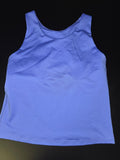 Blue Sleeveless Athletic Top