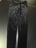 Black Velvet Leggings