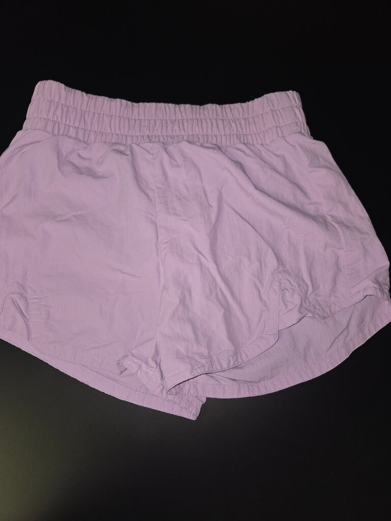 Purple Drawstring Shorts
