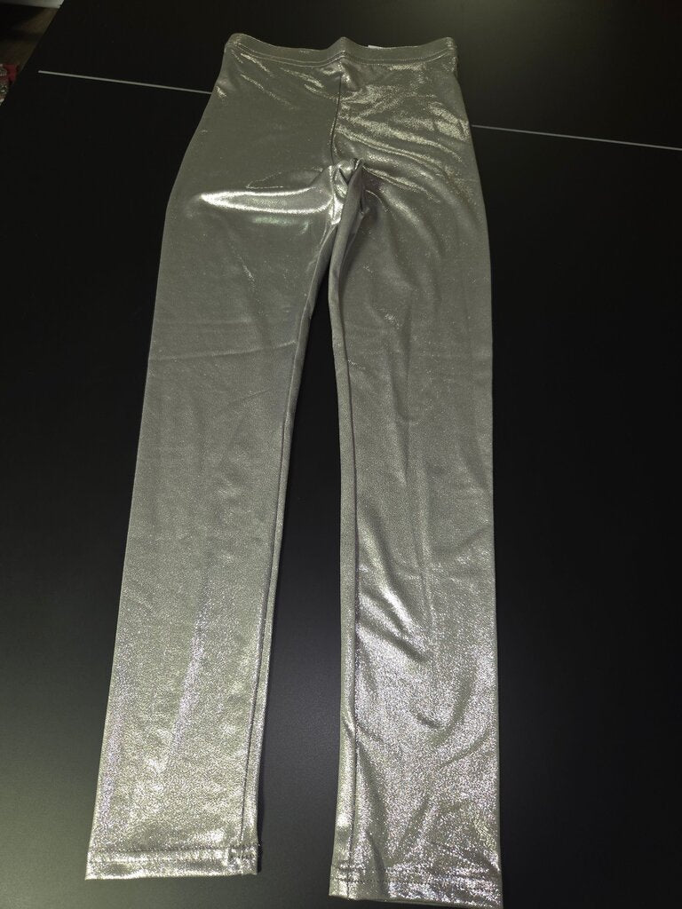 Shiny Silver Leggings