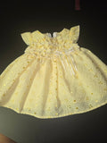 Girls Yellow Floral Dress