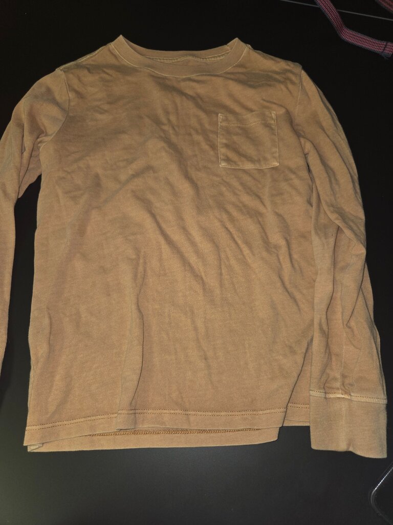 Brown Long Sleeve Shirt