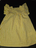 Yellow Gingham Dress